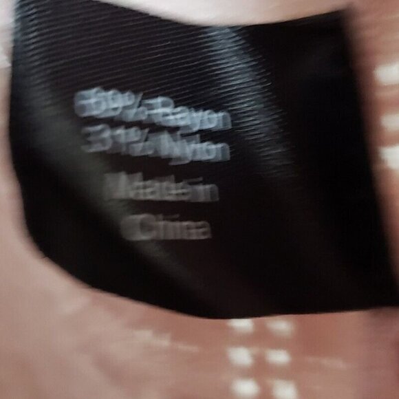 Lane Bryant 1/2 Sleeve Pink Long Open Cardigan Women's Sz 18/20 - Picture 5 of 6